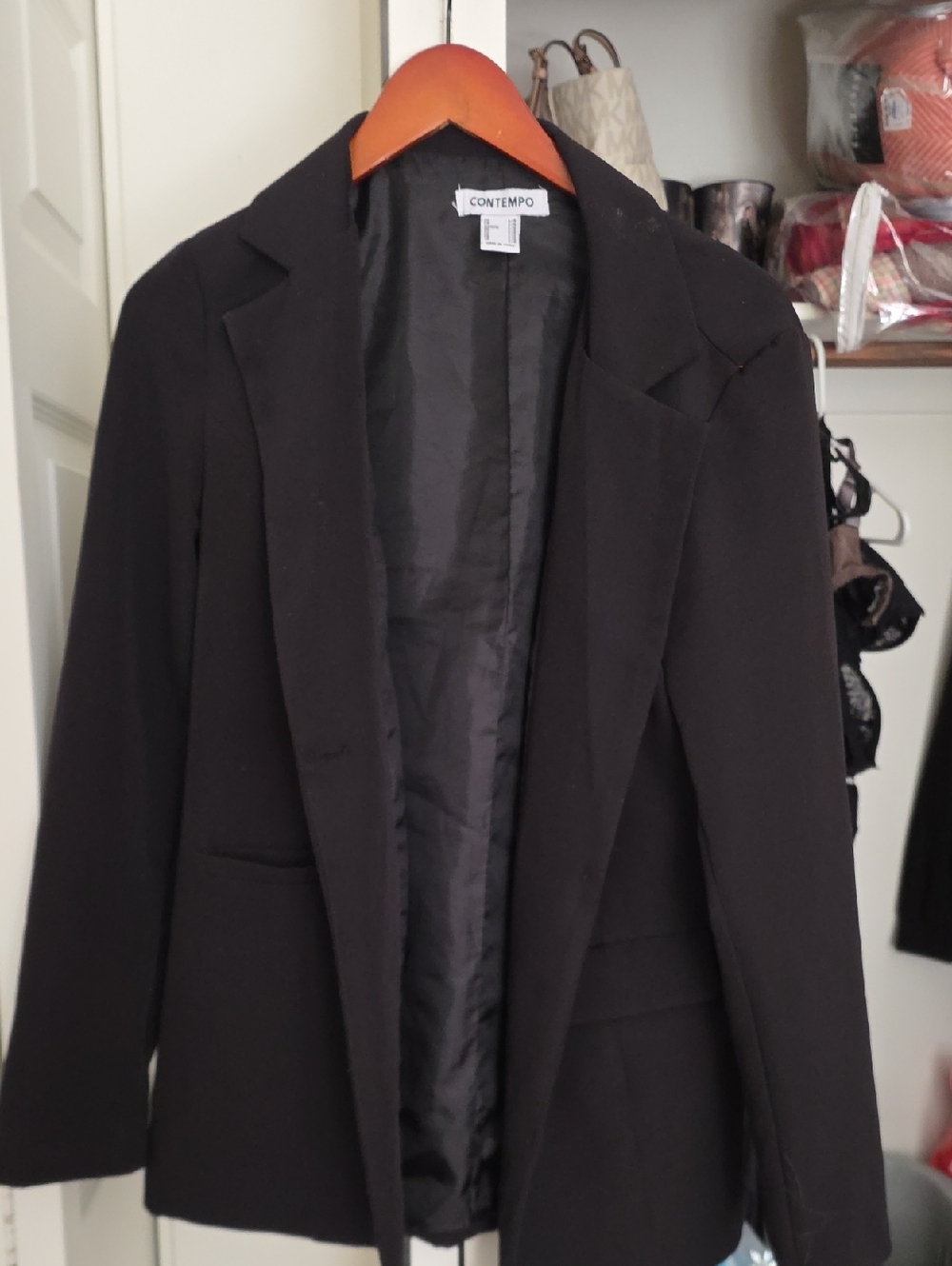 Women’s Black Blazer Jacket